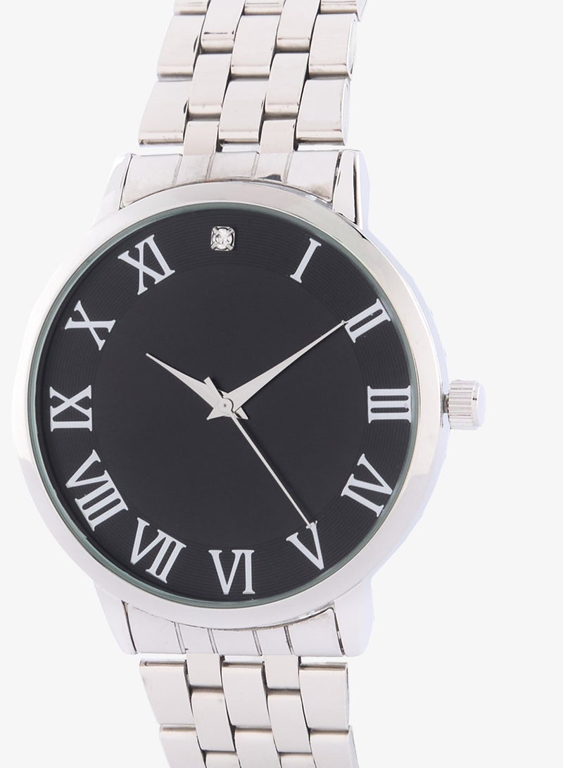 روبرت وود ساعة يد بحزام معدني بعقارب - Image 4