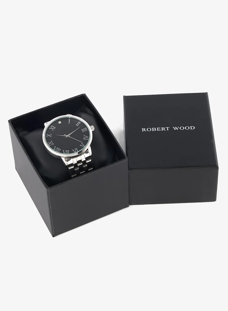 Robert Wood  Metal Strap Analogue Watch for Men | Best Price UAE