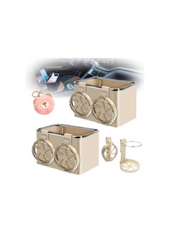 Armrest Storage Box for Your Car, Car Armrest Storage Box, Car Arm Rest Storage Box, Armrest Storage Box for Car, Car Armrest Storage Box with 2 Cup Holders, Armrest Storage Box (Beige-2)