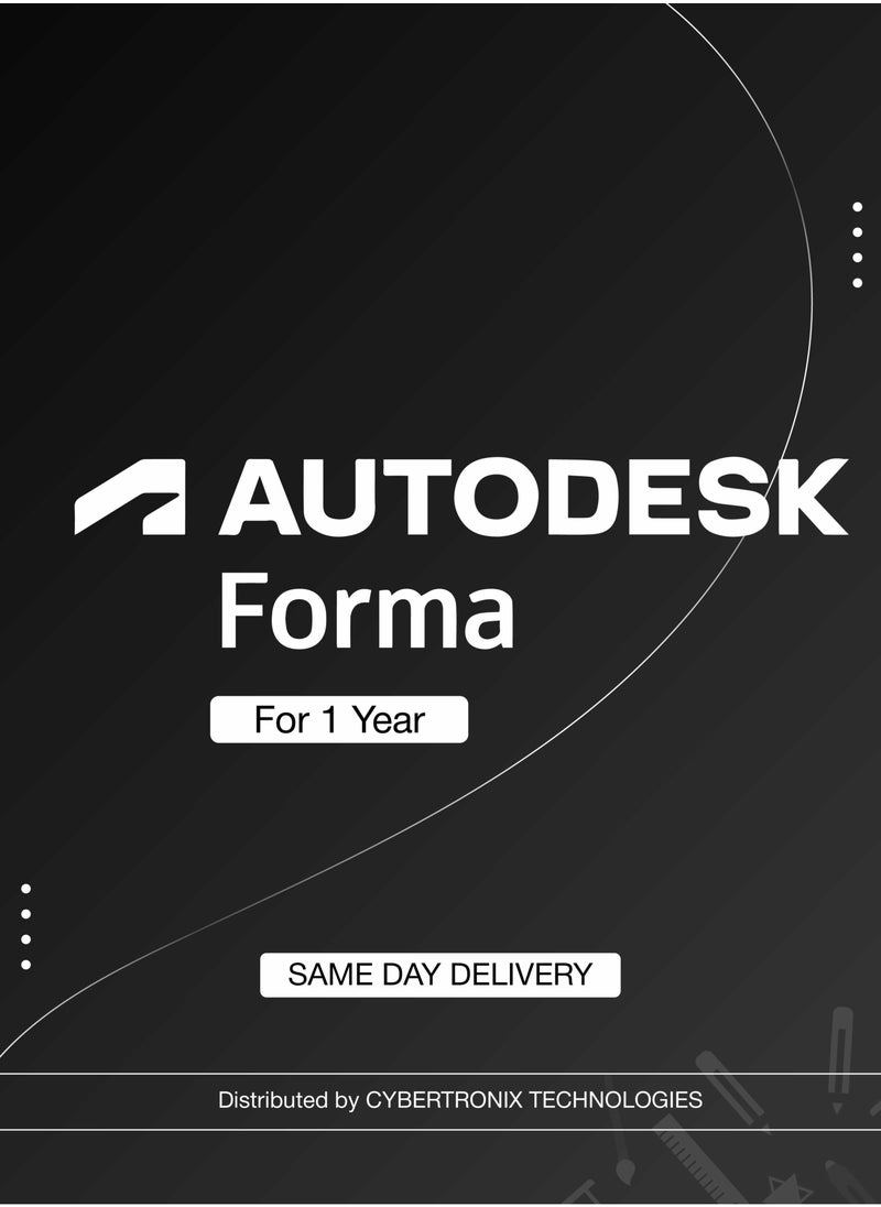 Autodesk - Autodesk Forma – 1 Year Subscription | SAME DAY DELIVERY - Image 1