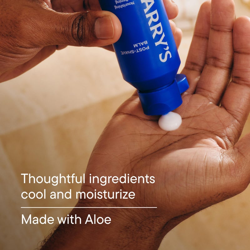 Harry's Post-Shave Balm for Men with Aloe - (2 Pack) 3.4 fl oz - Calms and Soothes Skin After Shaving - Image 4