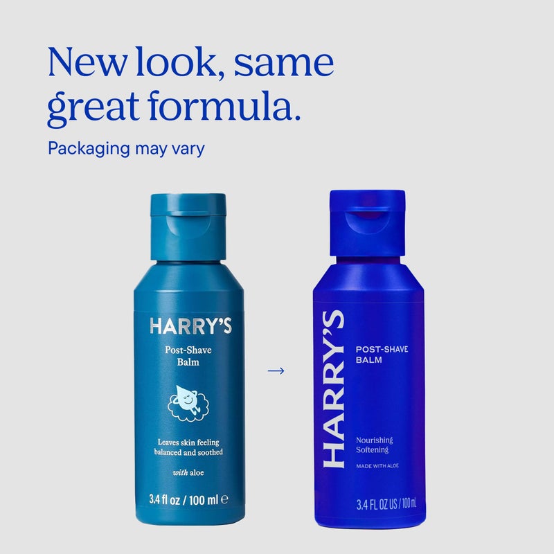 Harry's Post-Shave Balm for Men with Aloe - (2 Pack) 3.4 fl oz - Calms and Soothes Skin After Shaving - Image 2