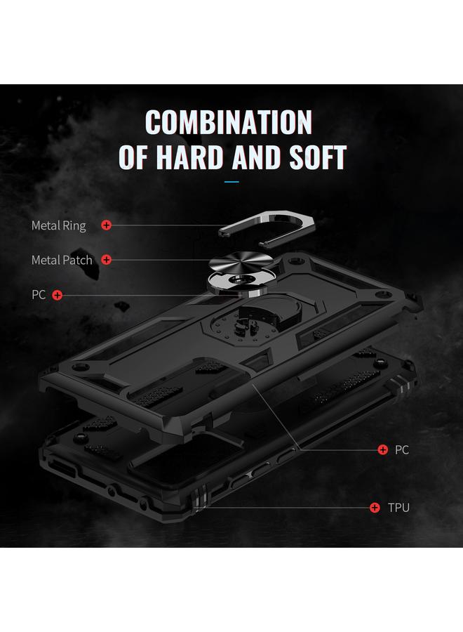 إيروريكس جراب لهاتف Xiaomi 12 مقاوم للصدمات مصنوع من مادة TPU + PC مع حامل - Image 5