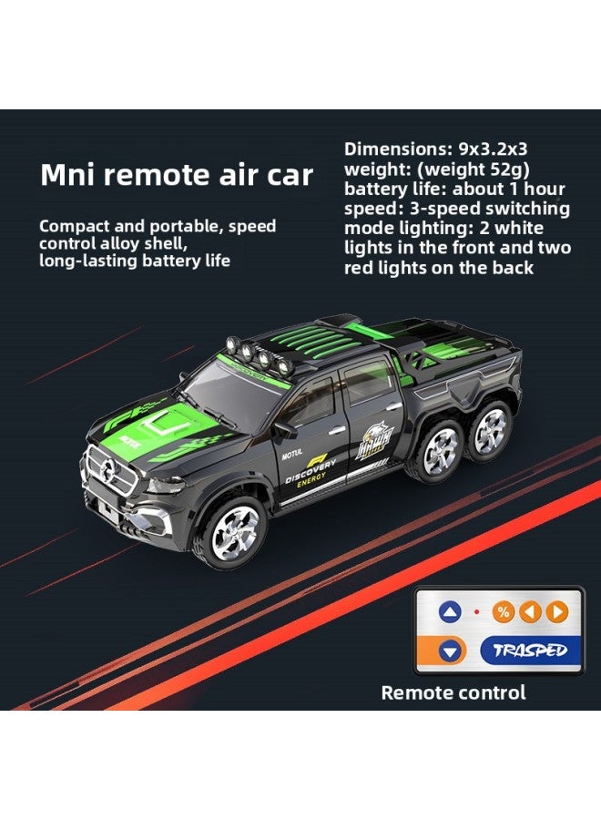 Alloy 2.4G Ultra-small Alloy Mini Remote Control Car Semi-trailer Pickup Off-road Vehicle High-speed Drift Car Charging Baby 
