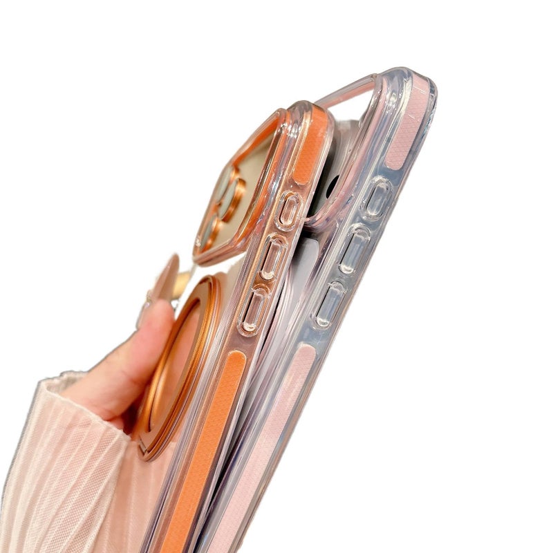 غطاء MagSafe | وردي | مقاوم للصدمات لـ iPhone 17 / 17 Air / 17 Pro / 17 Pro Max - Image 4