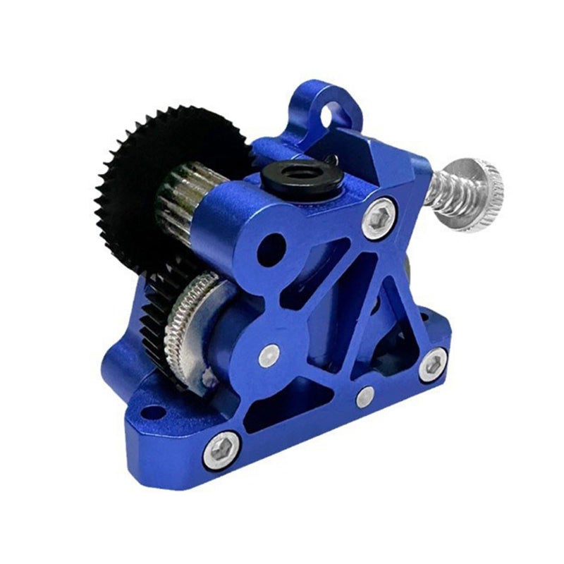 Blue Aluminum Alloy Extruder Motor Large Gear Strong Stability for 3D Printer - Image 2