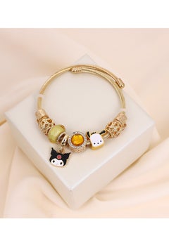 Sanrio Sanrio series Kuromi creative beaded combination bracelet bracelet 