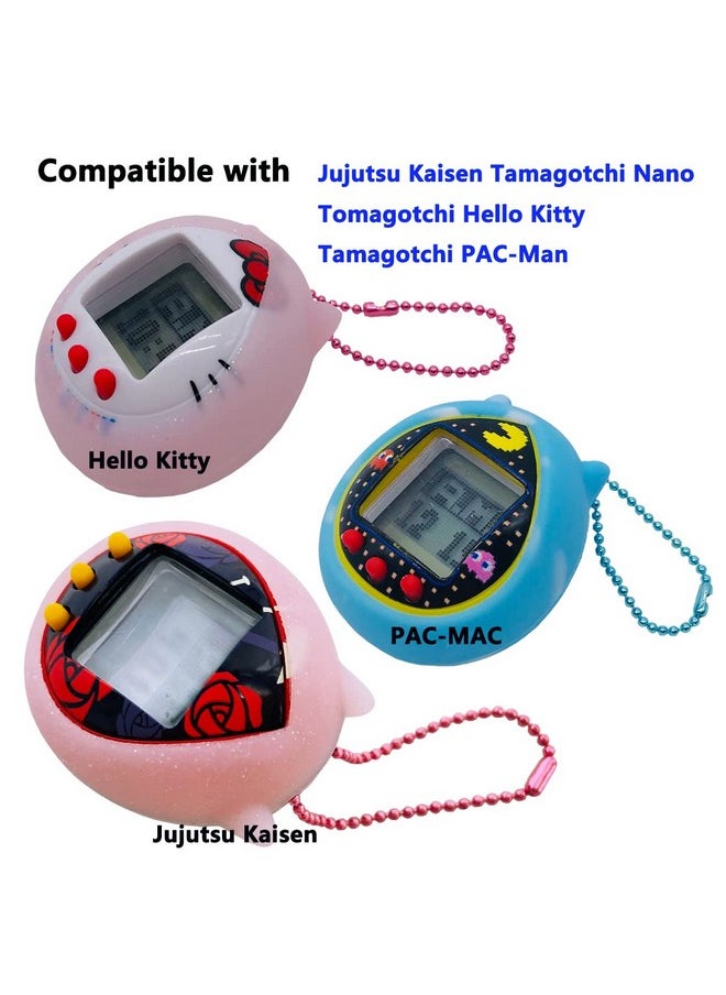 Silicone Cover Case For Jujutsu Kaisen Tamagotchi Nano Protective Sleeve Skin Case For Tamagotchi Hello Kitty And For Pac Man Device Interactive Game Machine(Only Cover) (Transparent Pink) - pzsku/Z3556077E1C04FA1BF3D5Z/45/_/1692164524/4cf897ee-d07a-47f2-94eb-6ffe74d27f5d