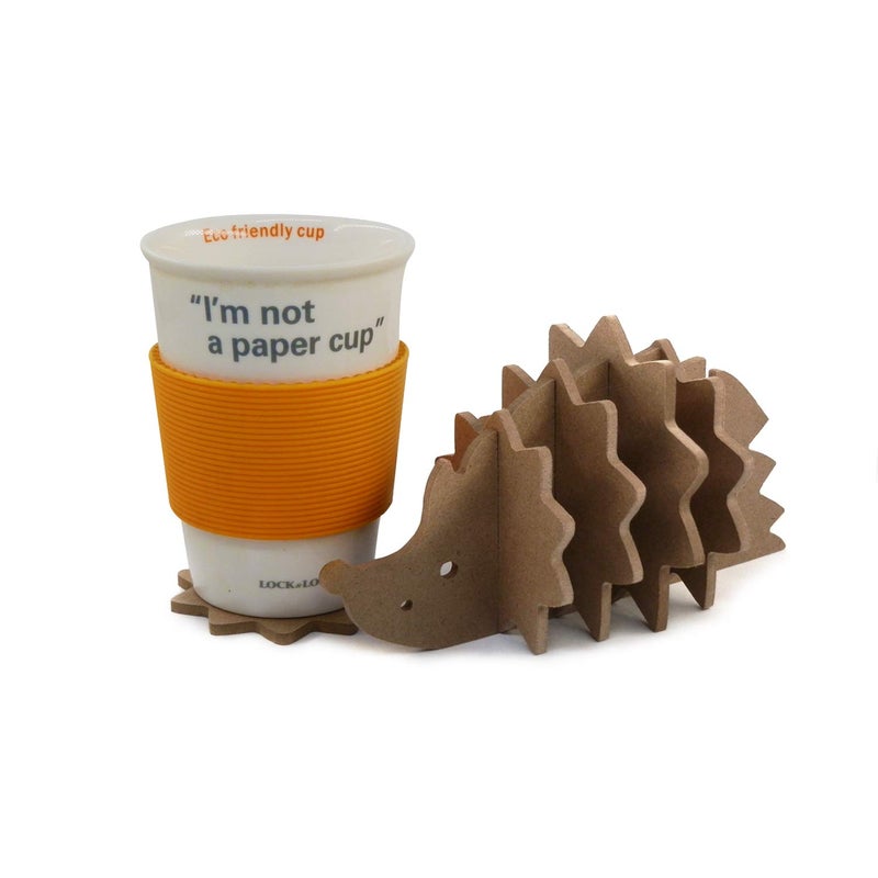 Riverbyland Cute Hedgehog على شكل القنفذ على شكلفات الفلين - Image 4