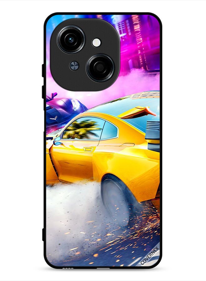 Covernex Tecno Spark Go 1S 4G Protective Case Cover Racing Car - Image 1