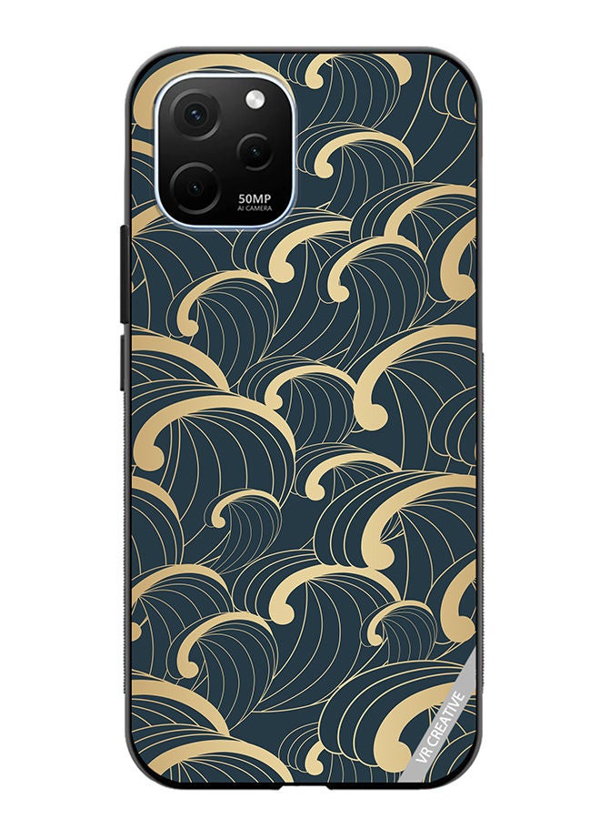 VR CREATIVE Protective Case Cover For Huawei Enjoy 50z Asian Icon Design Multicolour - Image 1