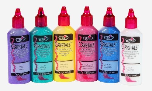 Tulip 15552 Tulip Fabric Paint Crystal (6 Pack), Multicolor - Image 2