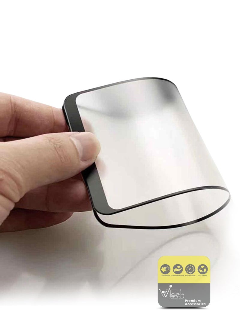 Wtech Nano Ceramic Anti Fingerprint Full Glue Full Cover Matte Flexible Screen Protector For Honor X7a 5G 2023 Clear - Image 5