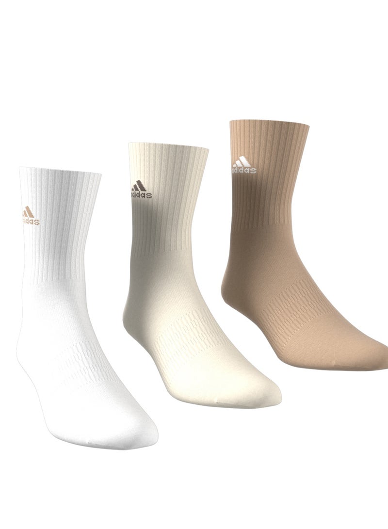 Adidas 3 Pair Crew Socks  - Image 3