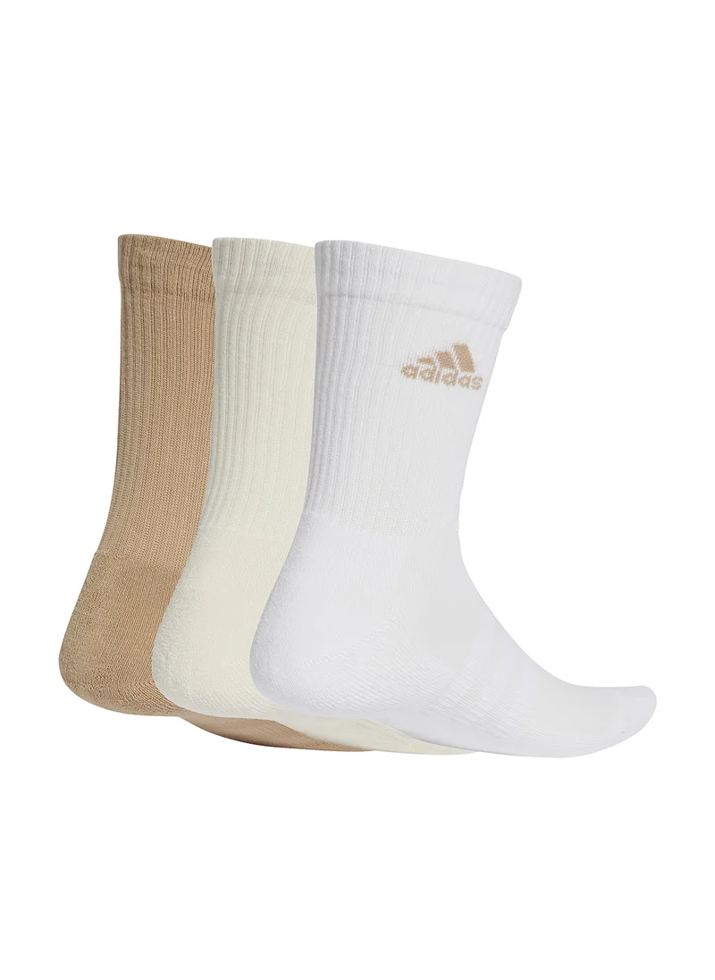 اديداس 3 Pair Crew Socks