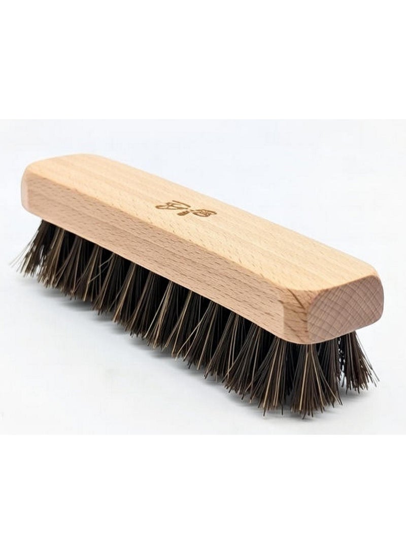 Silver Horse Hair Shoe Brush Beige - Image 2