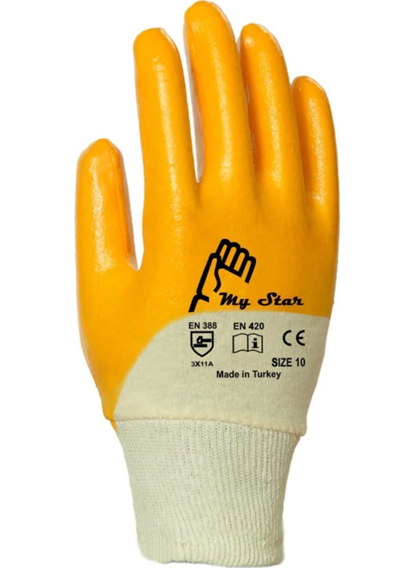 My Star Yellow Nitrile Coated Cotton Worker Work Gloves Xl/10 - pzsku/Z35563264ADAEB8659B6CZ/45/_/1737404167/018f169e-30c2-4179-9f1b-ae88fec76c46