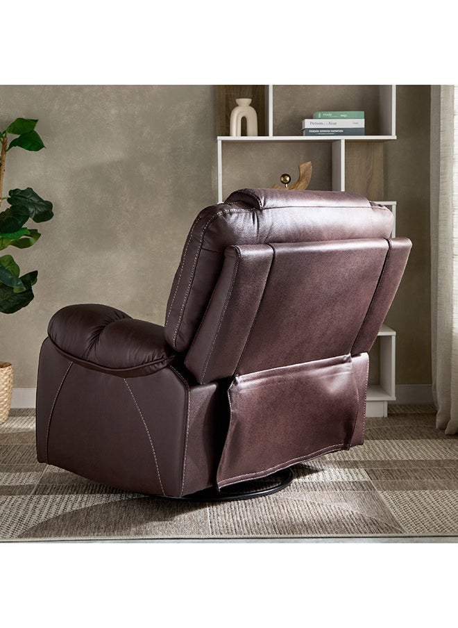 Home Box - Gabon Fabric Armchair Recliner Sofa with Swivel and Rocking 98 x 100 x 100.5 cm - Image 1