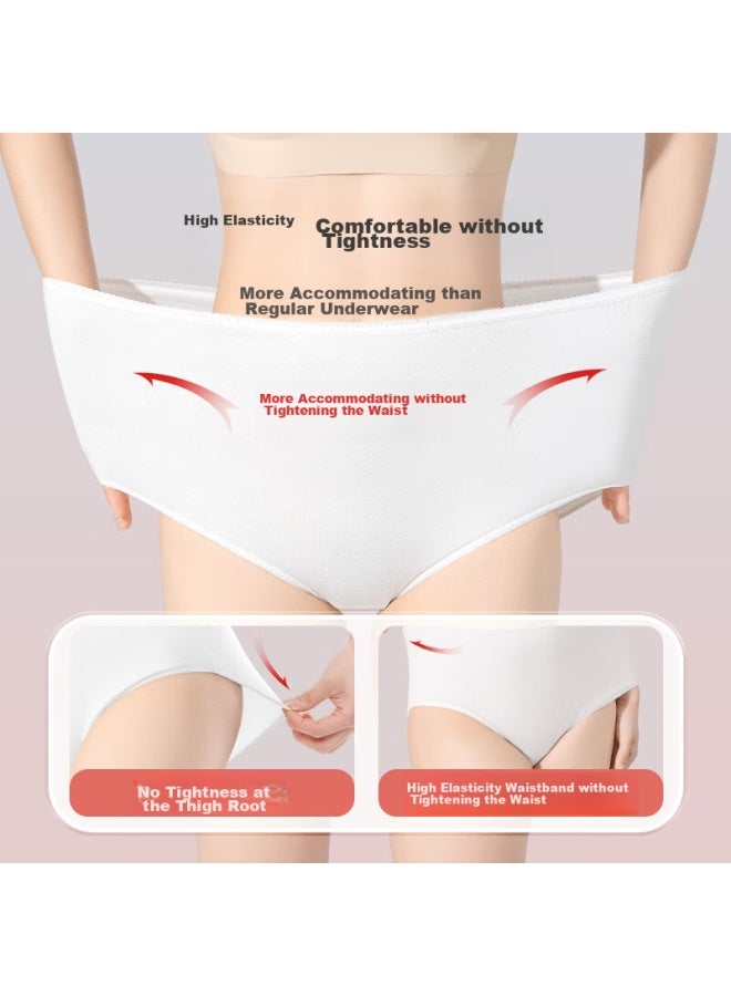 Badigao Disposable Underwear For Women, High-waist, Maternity, C-section, Sterile, Pure Cotton, Postpartum, Maternity Shorts, Daily Disposable - 3XL - Image 2
