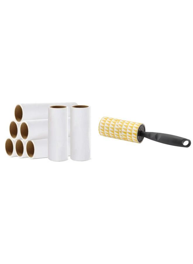 Garment Lint Remover Roller with Refill Set of 9 Pieces - Image 1