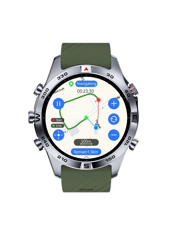 SUNROAD G7 Beidou GPS call and location data import heart rate monitoring voice intelligent outdoor watch