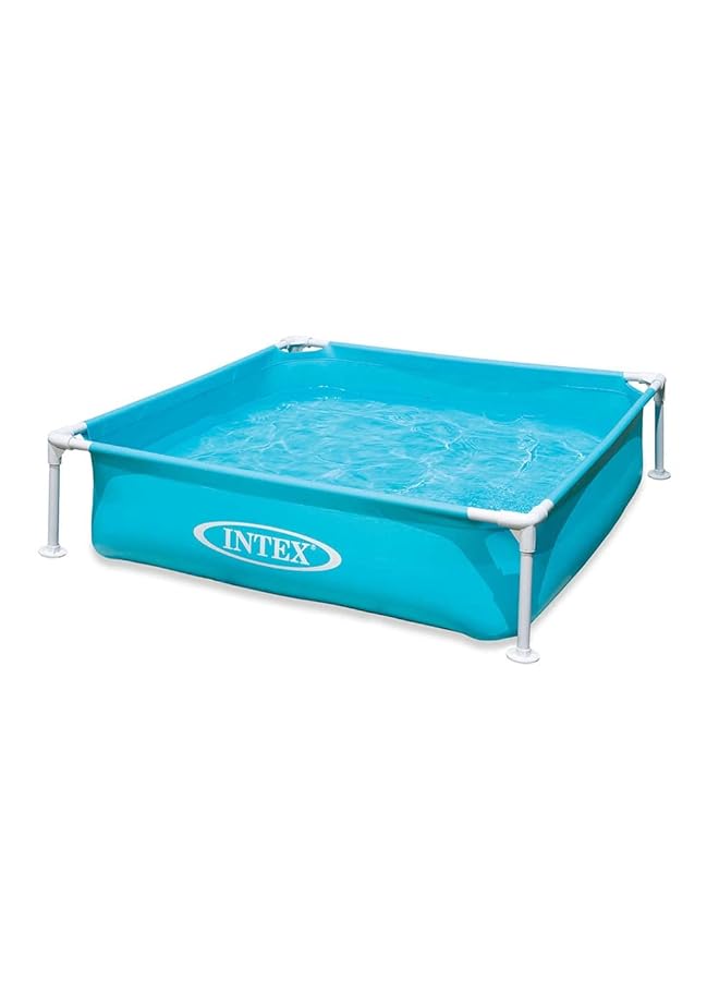 INTEX Mini Frame Pool Blue 122 X 122 Cm 57173 - Image 1