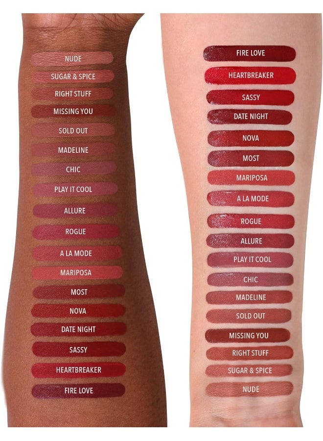 moira أحمر شفاه سائل ليب ديفاين (006، مادلين) - Image 3