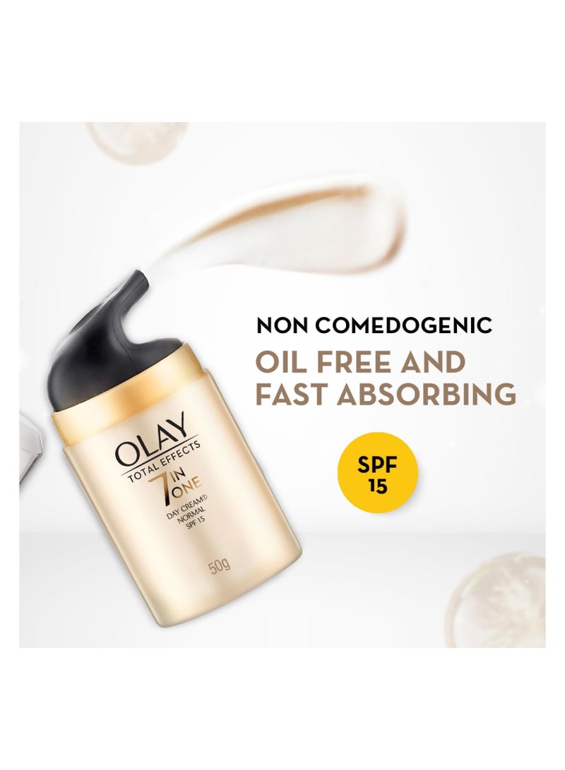 Olay Total Effects Day Cream 7 in 1 Normal SPF 15 50g - Image 5