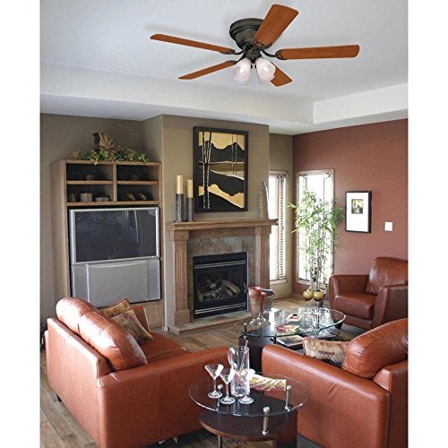 Westinghouse 7741700 52 inch Oil Rubbed Bronze Finish Replacement Fan Blade Arms, Five Pack, - Image 3