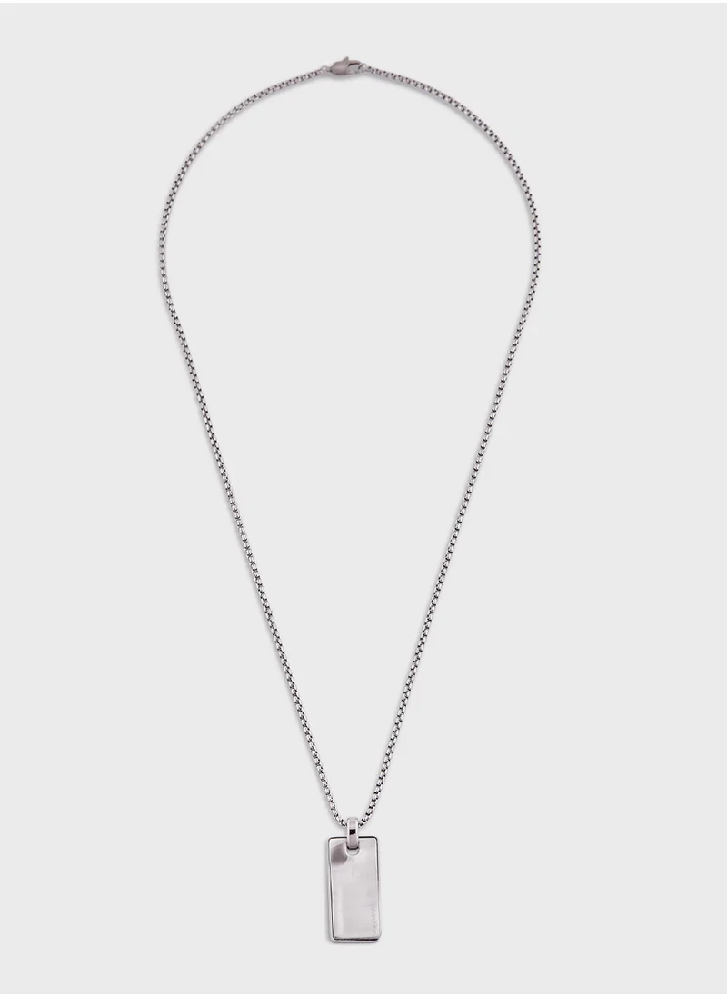 كالفن كلاين Ck Metallic Waves  Necklaces