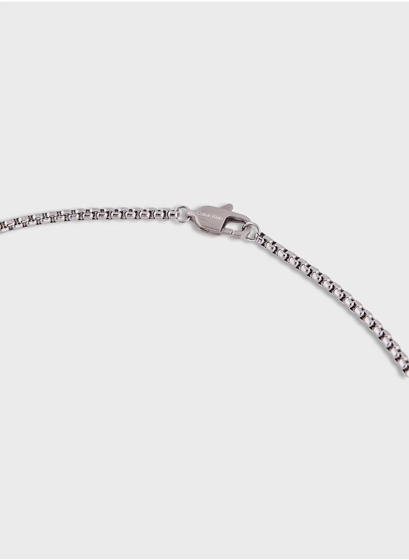 كالفن كلاين Ck Metallic Waves  Necklaces