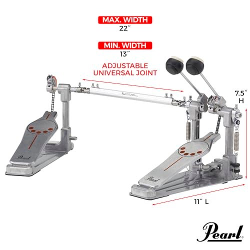 Pearl P932 Longboard Double Bass Drum Pedal - Image 4