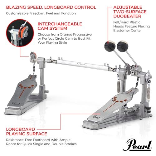 Pearl P932 Longboard Double Bass Drum Pedal - Image 3