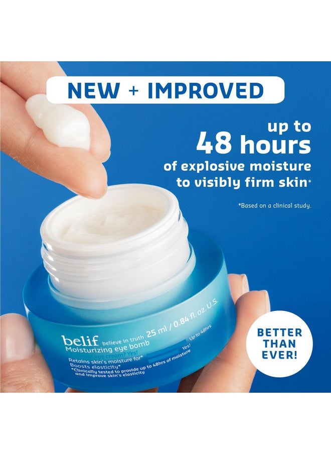 belif - The True Cream Moisturizing Eye Bomb Eye Cream Firms And Reduces Fine Lines Crow'S Feet And Wrinkles Peptide Ceramide Squalane Kbeauty - Image 1