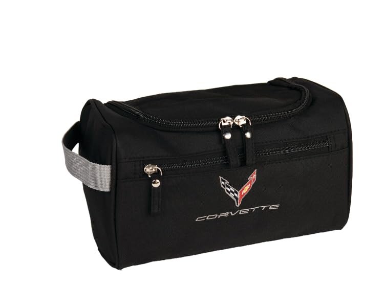 SR1 Performance C8 Corvette Amenity Bag - Travel Toiletry Bag for Men - Image 4