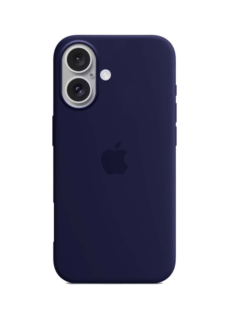 Wtech Apple iPhone 16 Plus 2024 Premium Soft Liquid Silicone Case Cover - Elderberry - Image 2
