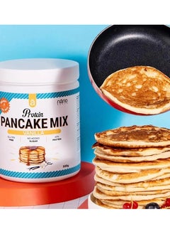 nano SUPPS Protein Pancake Mix - Vanilla - (500g)  - Image 5