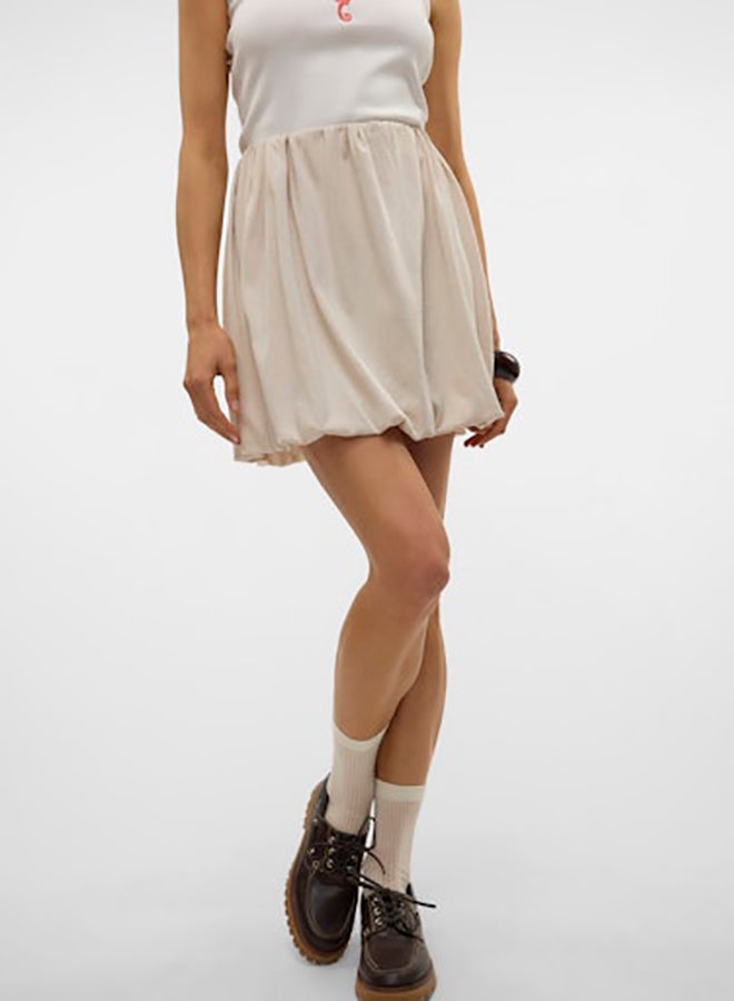 VERO MODA Vmtass Hw Short Balloon Skirt Jrs Ga - Image 2
