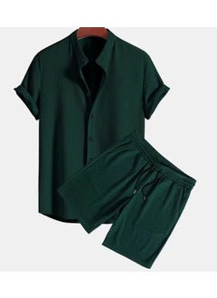 Dark green with pants