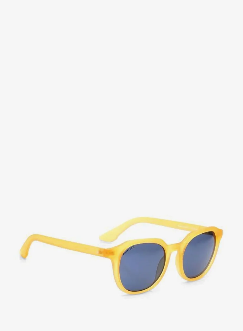 fastrack Non Polarized Sunglasses Grey Frame Blue Mirror Lens 51mm  - P584BL2V