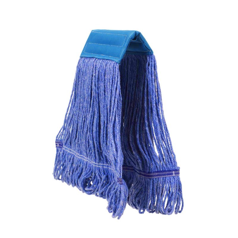 Yocada Looped-End String Wet Mop Head Refill Replacement Heavy Duty Cotton Commercial Industrial Grade Floor Cleaning - Image 1