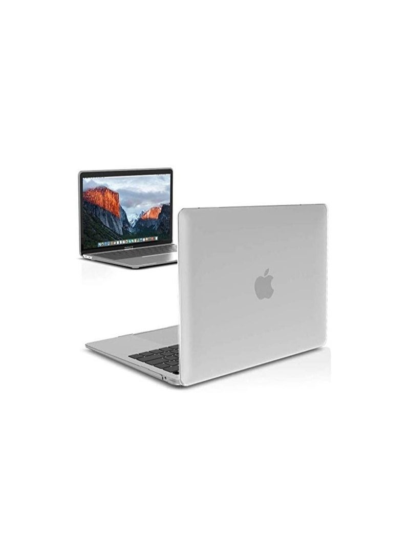 Generic - New Model MacBook Air 13 Inch Case 2020 2019 2018 Release A2337 M1 A2179 A1932 Plastic Hard Shell Case Cover Only Compatible With MacBook Air 13 Inch With Retina Display White - Image 1
