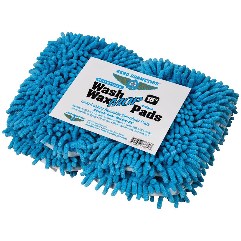 AERO COSMETICS Waterless Wash Wax Mop Pad 4 Pack by Aero Cosmetics  - Image 2
