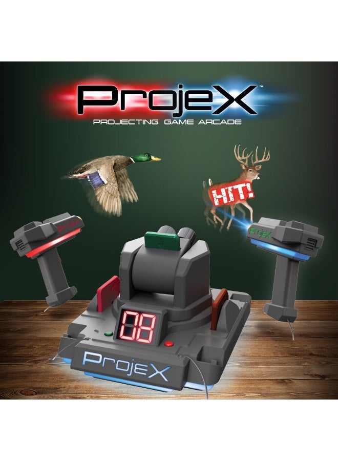 Laser X Projex Projection Outdoor Sport Targets, Battery Operated Ages 6+ | Arcade-Style Shooting | No TV screens or Sensors Required! | Laser Blaster | Action Game | Interactive Game | Reflex Game | Laser Gaming | Multi Player Game | Gift For Kids and Adults - Image 3