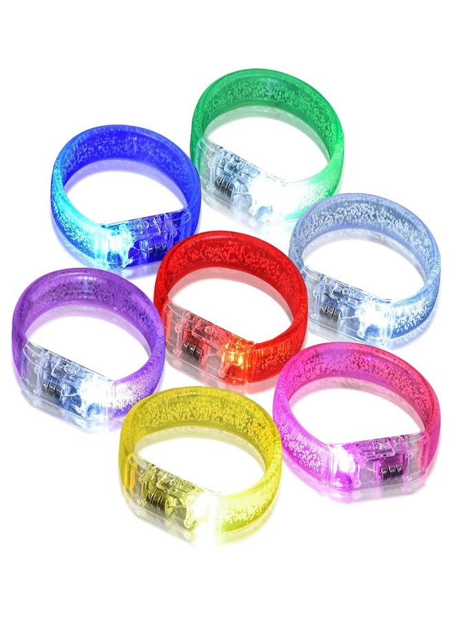 M.best 35pcs Glow Bracelets Glow in The Dark Party Supplies Bracelets Toys for Kids Birthday Halloween Christmas Party Favors - Image 1