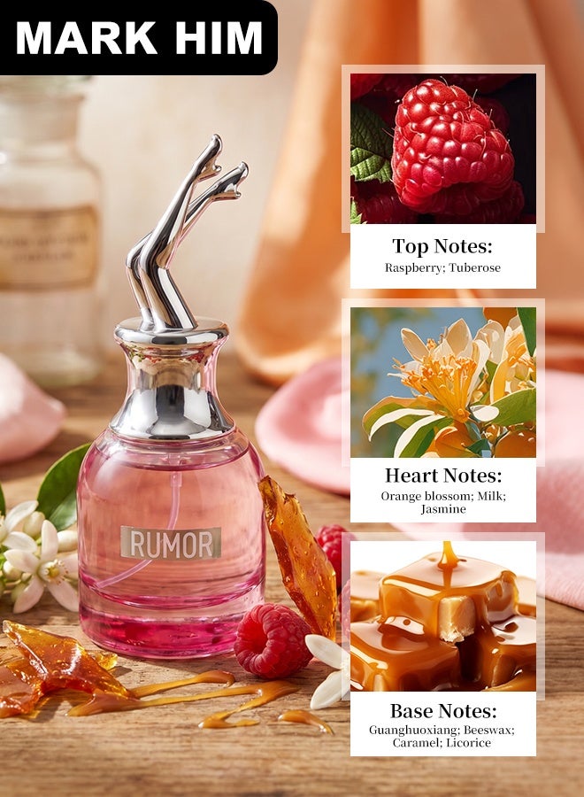 مارك له مجموعة عطور نسائية مكونة من 4 قطع (أو دو تواليت)، تشكيلة مصغّرة بروائح متنوعة فاكهية وزهرية وشرقية، مجموعة عطور فاخرة للاستخدام اليومي والهدايا - Image 4
