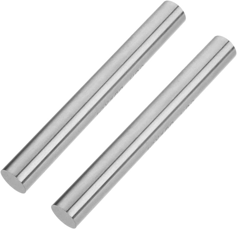 Utoolmart Round Steel Rod, 12mm HSS Lathe Bar Stock Tool 100mm Long, for Shaft Gear Drill Lathes Boring Machine Turning Miniature Axle, Cylindrical Pin DIY Craft Tool, 2pcs - Image 1