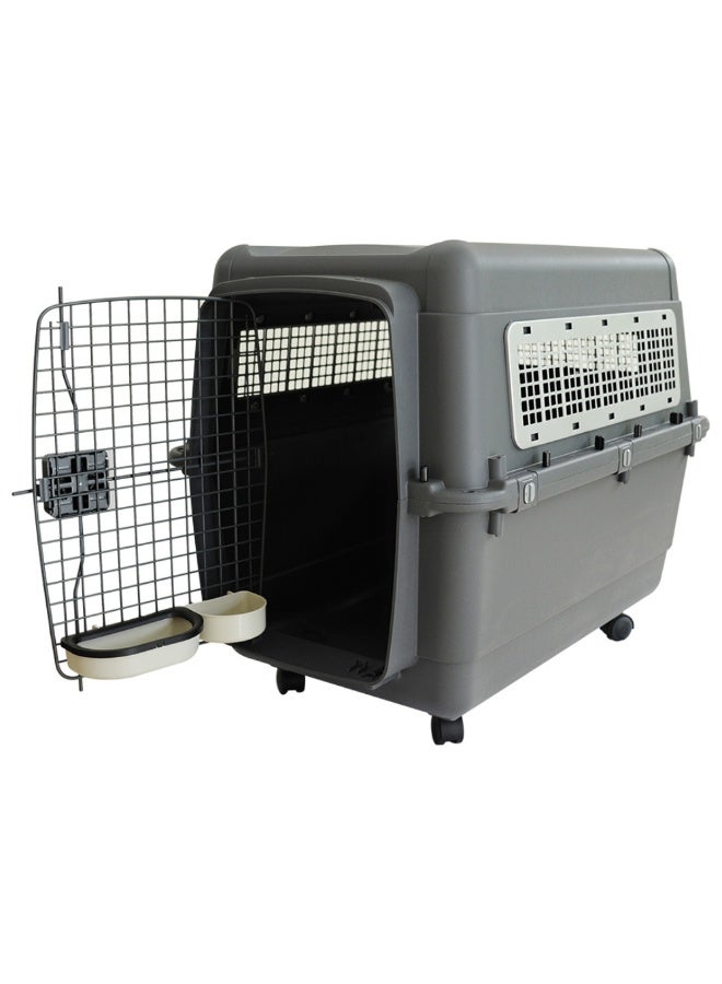 Pet Mode Plastic Transporter With Wheels 100x67x76cm [HC032-L100]-IATA Approved - Image 1