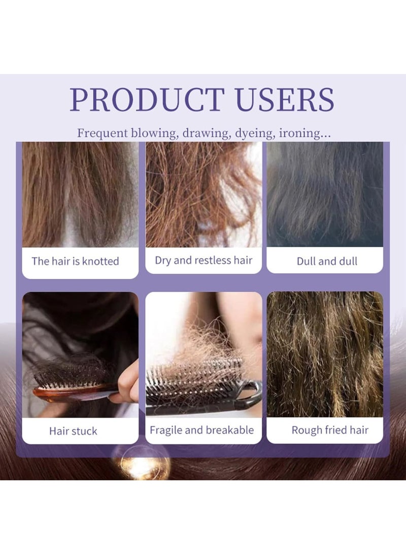 Zikra Hair Oil Treatment, ORGANIC Moroccan Argan Essential Oil, Penetrating Leave Hair Soft & Shiny, Split End Repair for Dry & Damaged Hair,Treatment For Dry, Damaged Hair, 100ML - Image 3