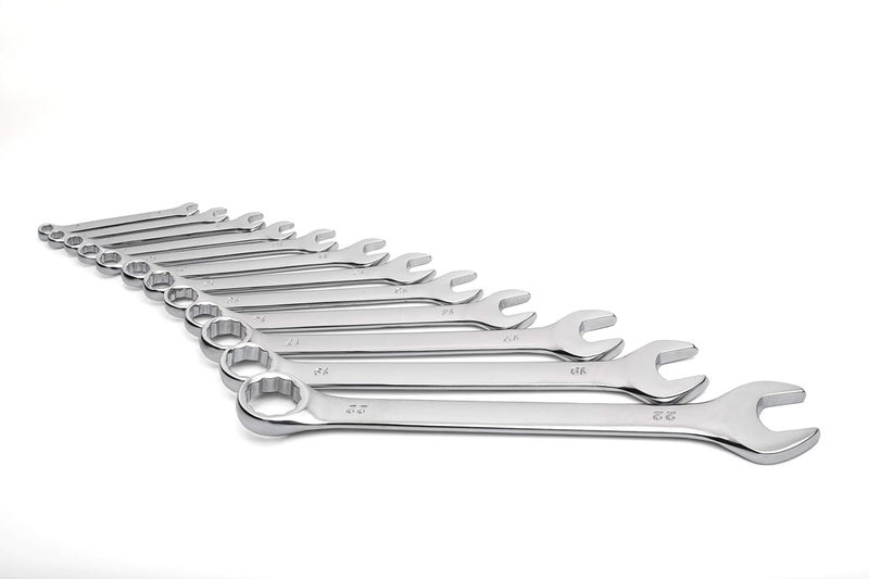 ACHRO Open End 12 pcs Long Combination Spanner Set Wrench SetSpanner Set Tools KitTools Kit for Home Use and Professional Spanners 12 Piece - Image 3